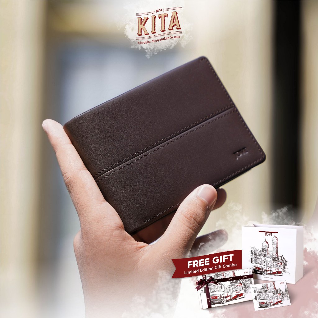 JOVI DEPP Wallet - FREE MERDEKA GIFT SET