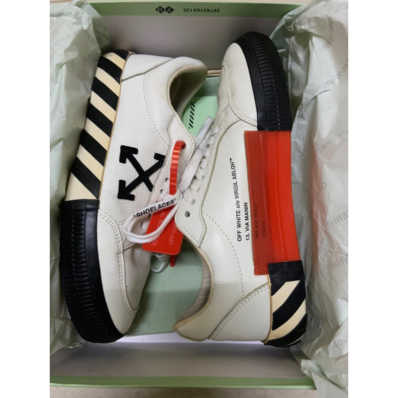 Off-White Vulcanized Sneakers LOW Size 42eu/8uk