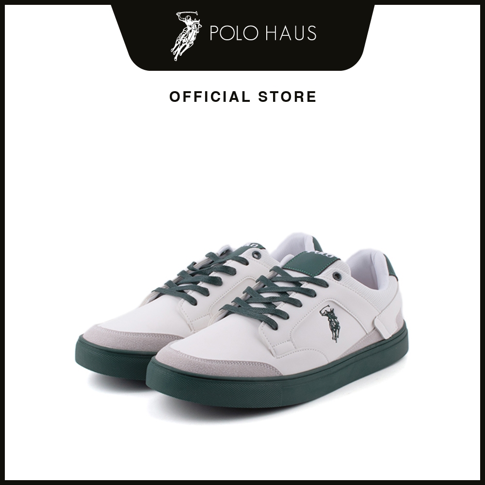 POLO Men's Rowan Sneaker Shoes-B8231-SN2-0P-WHITE