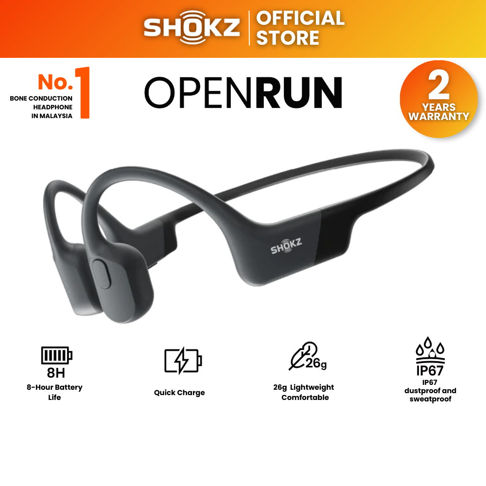 Shokz OpenRun / OpenRun MiNi Bone Conduction Bluetooth IP67 Wireless Sports Headphones ( S803 )