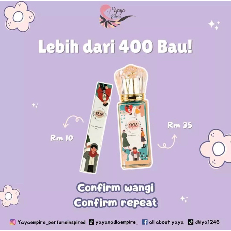 YAYA EMPIRE INSPIRED PERFUME EDP 10ml