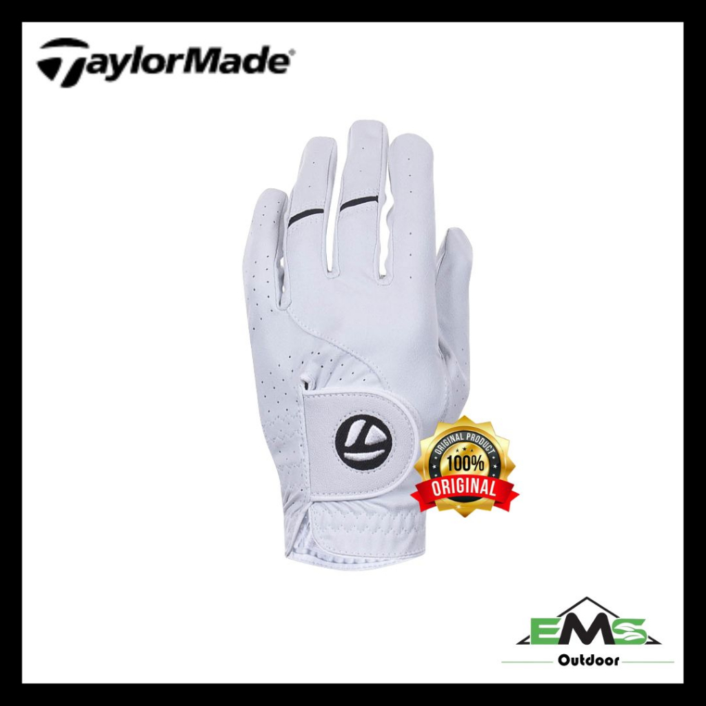 TaylorMade Stratus Tech Asia Men's All Weather Left Hand Glove (White)