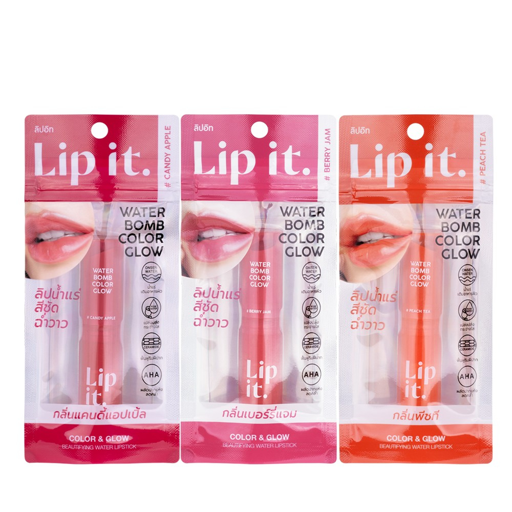 Lip It Water Bomb Color Glow 3g