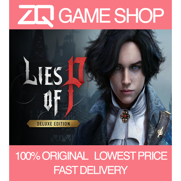 Lies of P Deluxe Edition | Steam PC Game | Online & Offline [Instant]