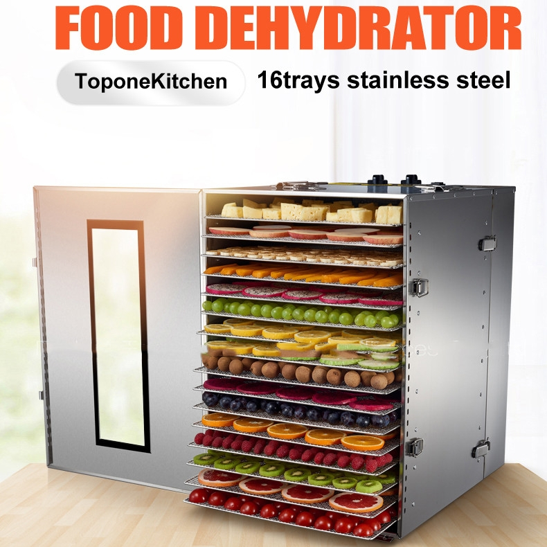 220V 16 Layers Vegetables Fruits Dryer Fruit dryer Food dehydrator dryer for vegetables drying vegetables fruits dryer