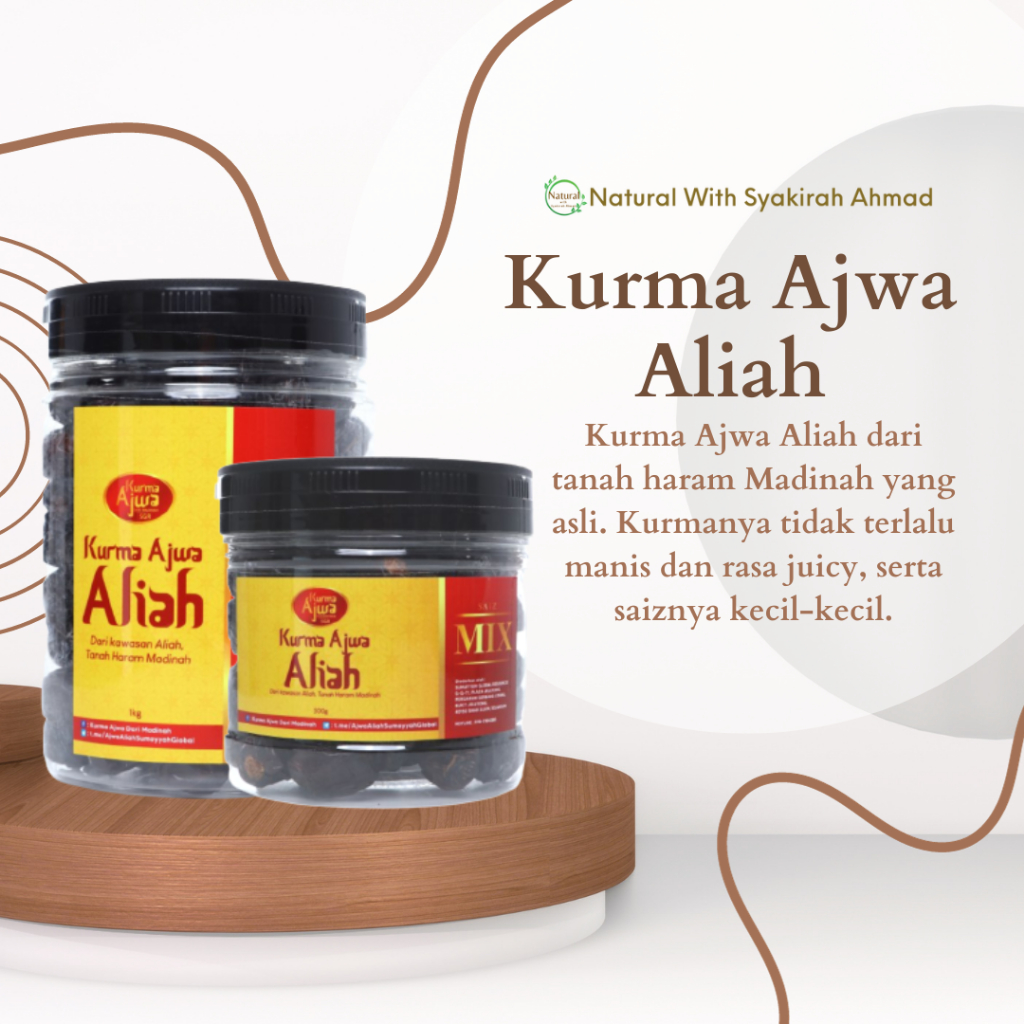 SGR Kurma Ajwa Aliah TANAH HARAM MADINAH
