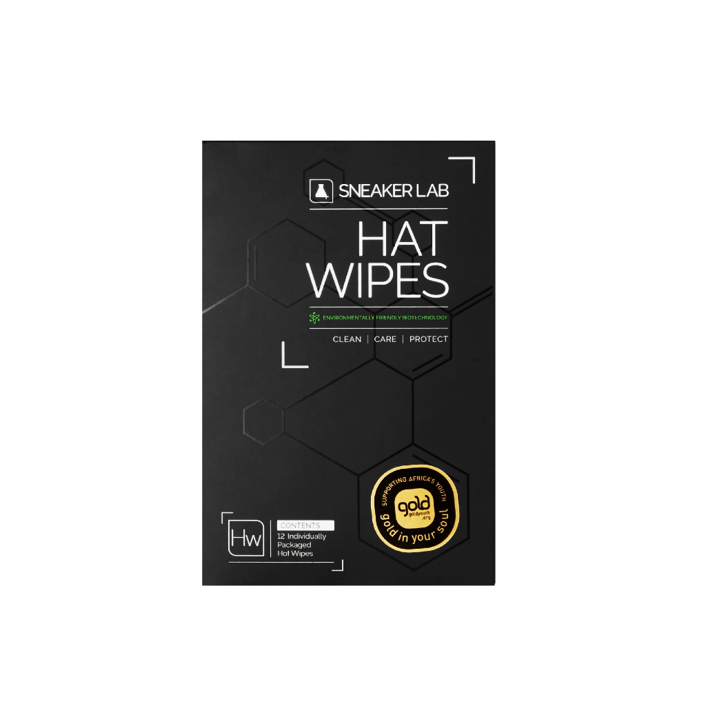 Sneaker LAB Hat Wipes Safe To Use On Most Materials 12 Individual Wipes Per Pack