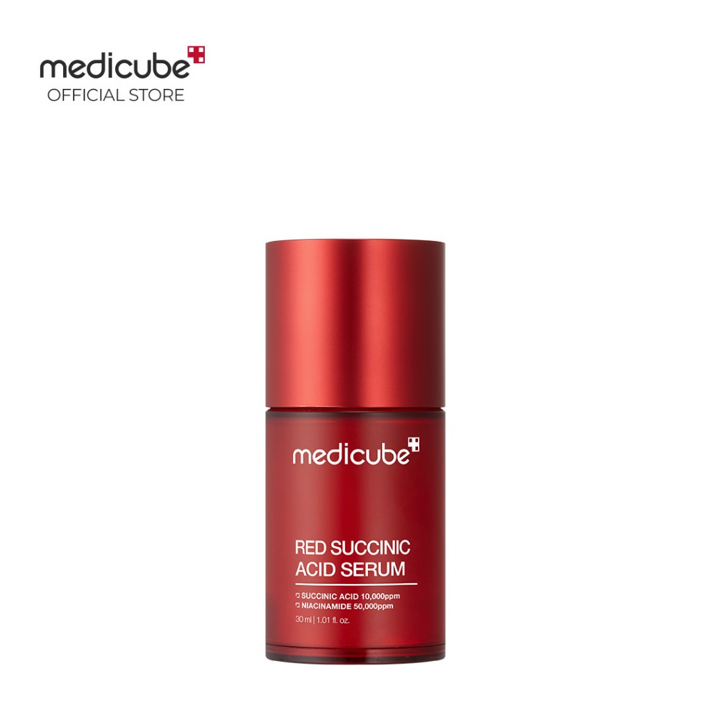 Medicube Red Succinic Acid Acne Serum | Pigmentation | Acne Relief | Salicylic Acid | Niacinamide