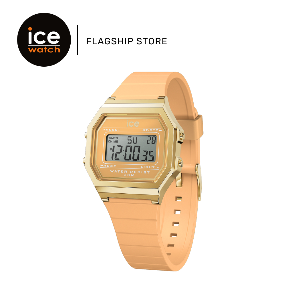 Ice-Watch ICE Digit Retro - Peach Skin (Small) [022057] | Silicone | Casual