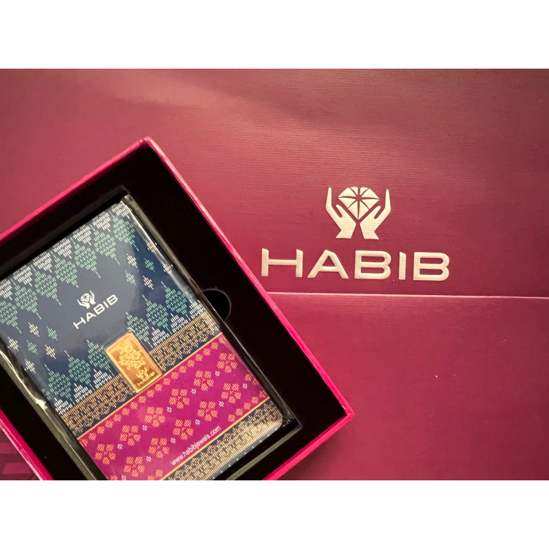 HABIB 1G 24K 999.9 GOLD BAR (SONGKET EDITION)🔥