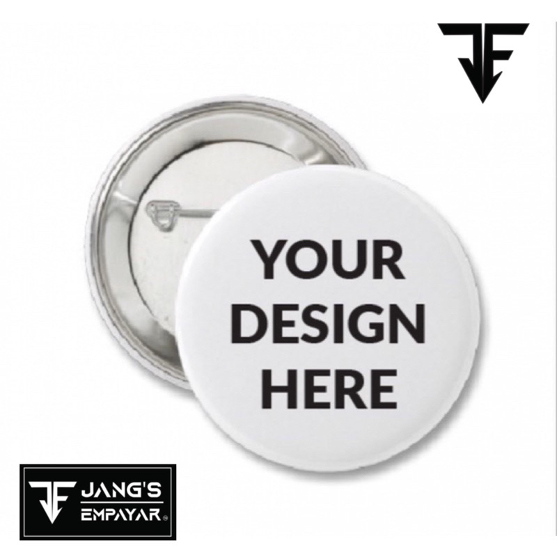 *PROMOSI* Custom Button Badge 58mm & 44mm