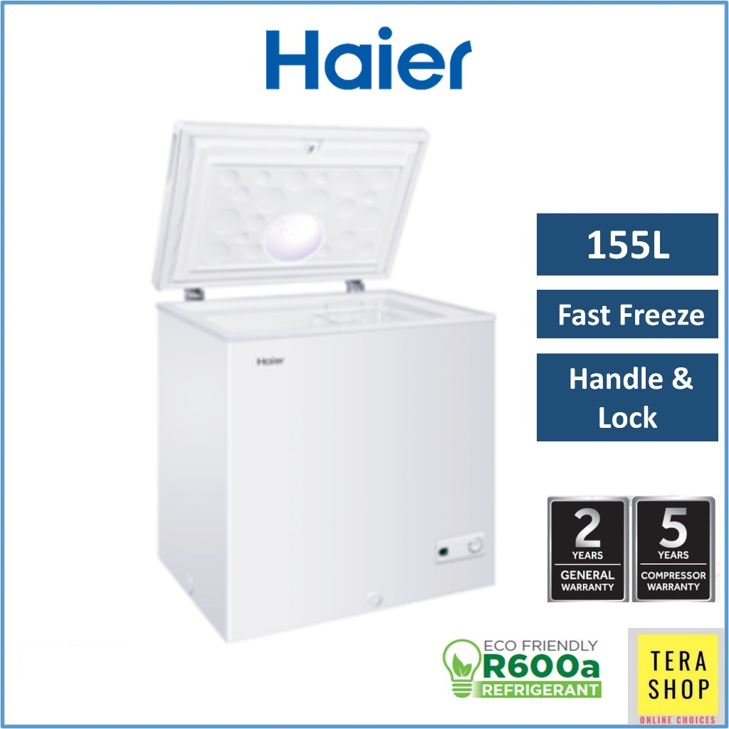 Haier BD-188HP Chest Freezer 155L Dual Function Freezer Fridge