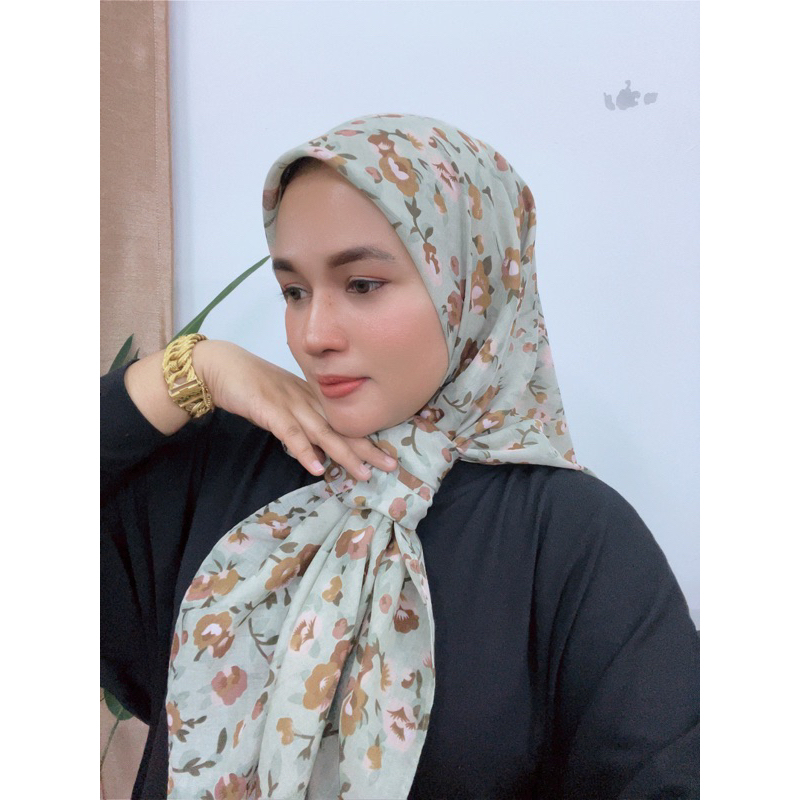 TUDUNG BAWAL PRINTED COTTON PREMIUM