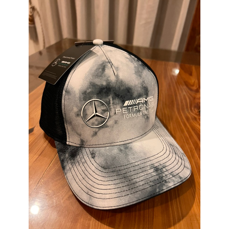 Mercedes AMG Petronas F1 Tie-Dye Trucker Hat