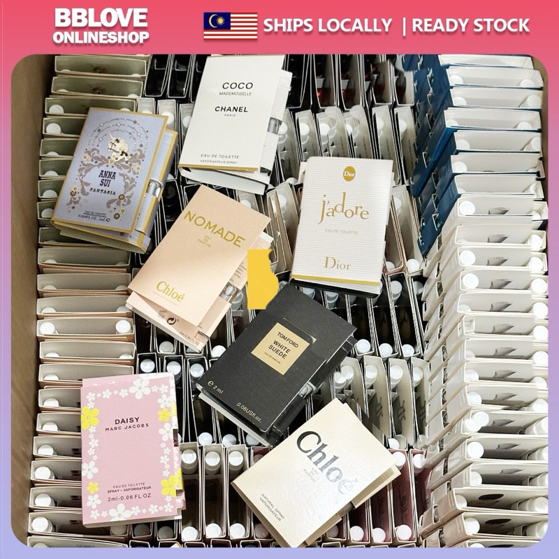 Perfume 2ml EPD / Perfume Tester / Doorgift / Mini Perfume/Perfume For Her /Perfume For Him/Minyak Wangi Perempuan 迷你香水