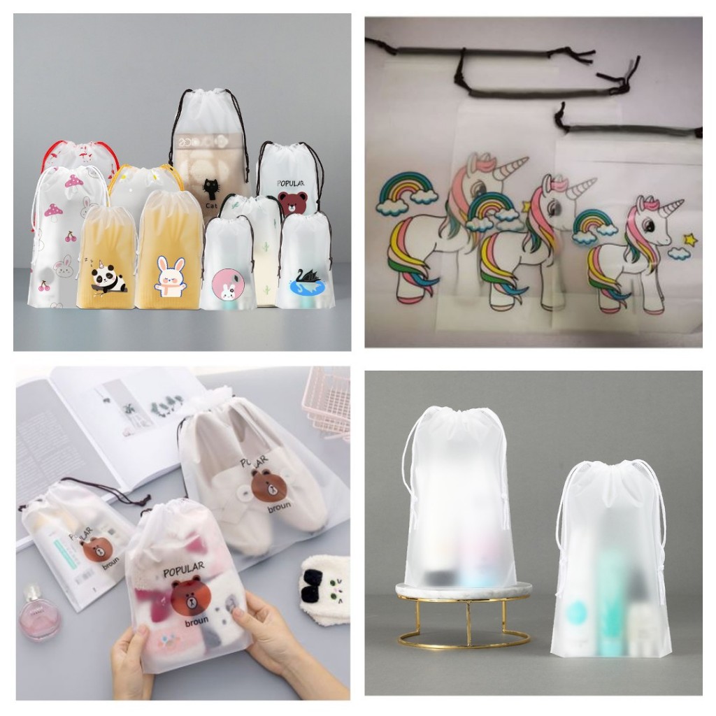 superb cute storage bag waterproof clothes storage shoe storage / Door Gift Free gift / Cosmetic Storage Bag