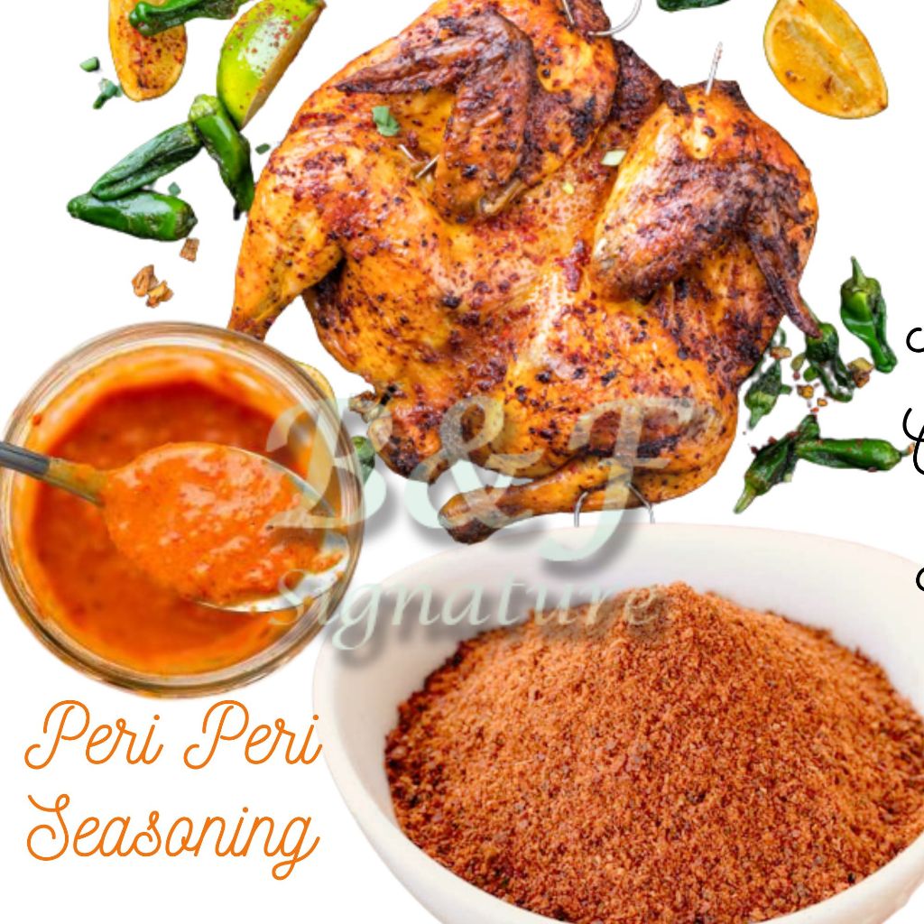 Peri Peri Seasoning Powder 500G BORONG HARGA 调味料 Piri Piri Seasoning Spice Mix Nandos PERI PERI SPICE