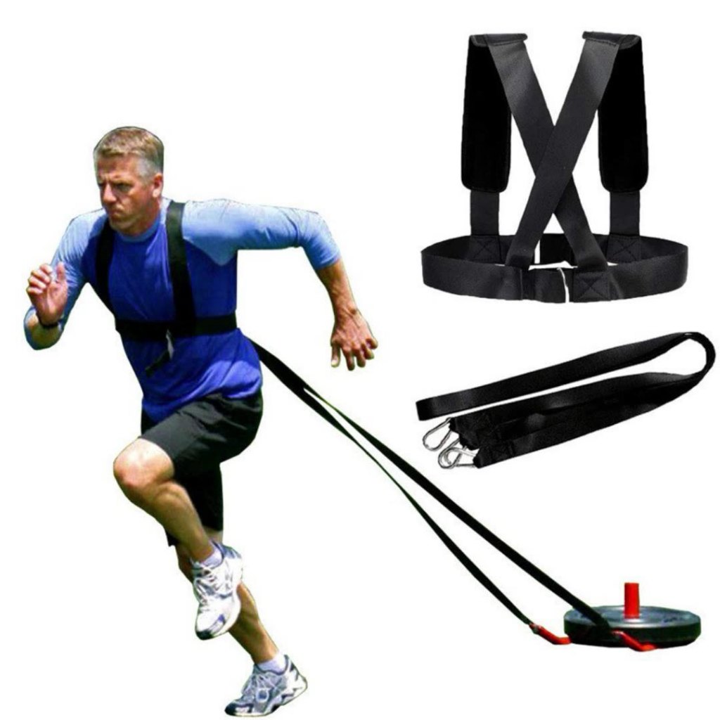 Speed Resistance Training Pulling Strap Fitness Resistance Running Training Device Speed & Agility Sled Harness Fitness