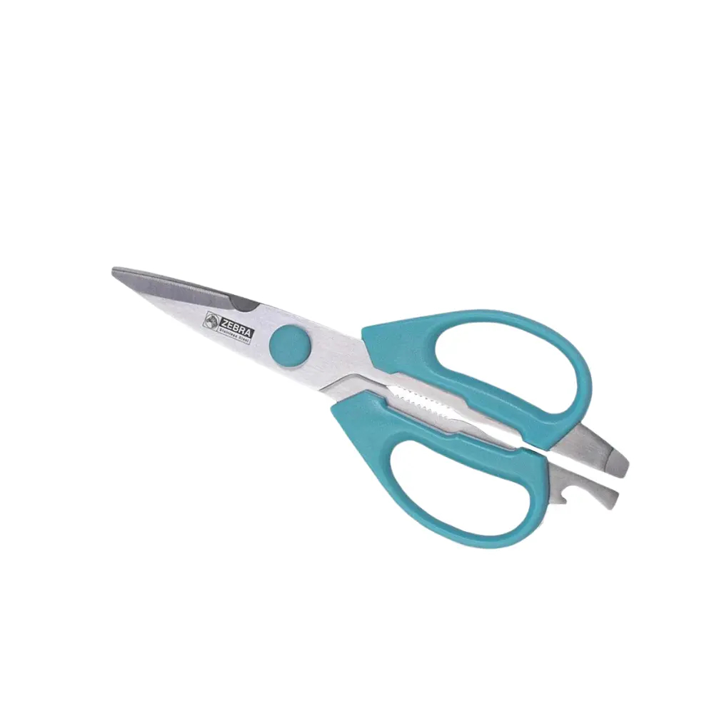 Zebra Smart Multi Purpose Scissors (8 Inch)