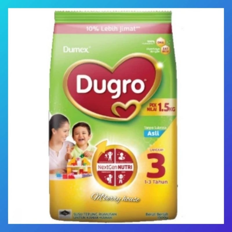 Dumex Durgo 3 Asli 1.5kg (exp:1/2025