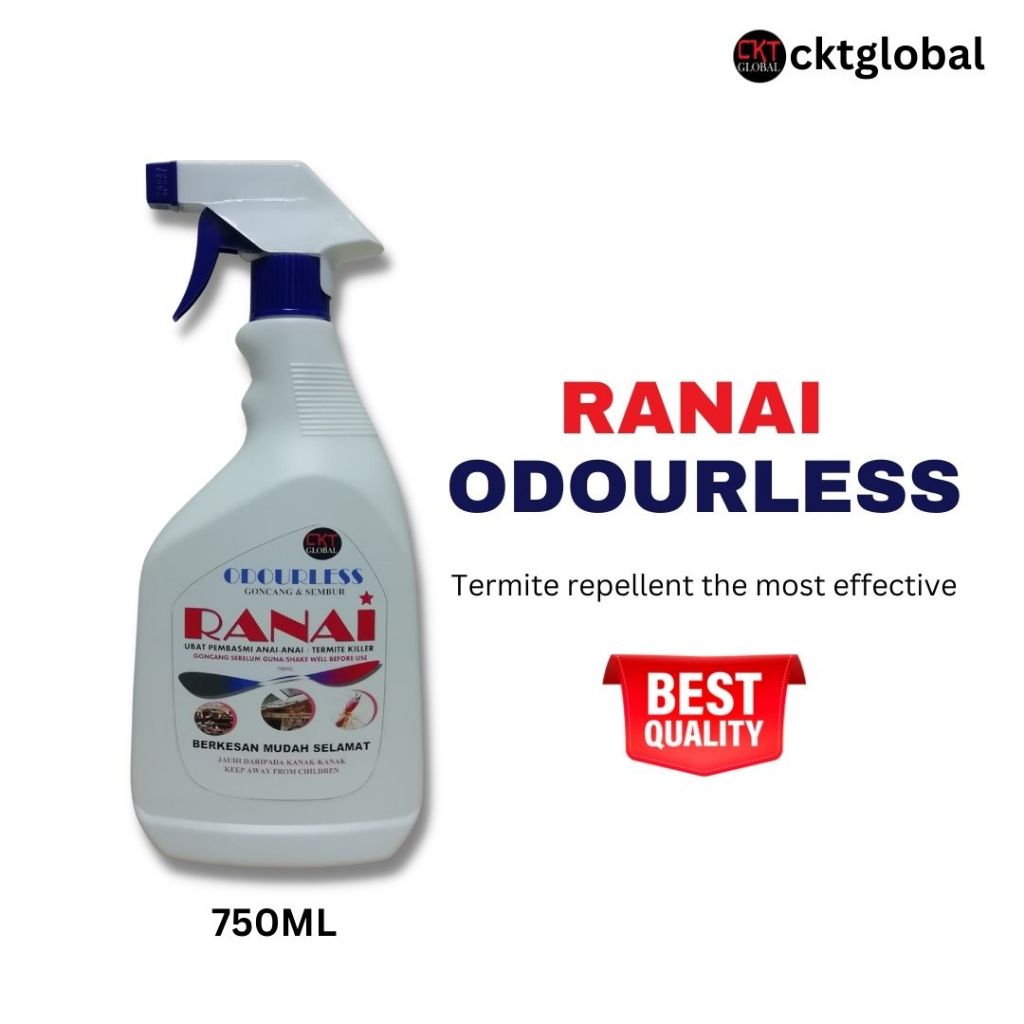 [POWER] RANAI penghalau anai-anai dan semut tanpa bau 500ml 750ml