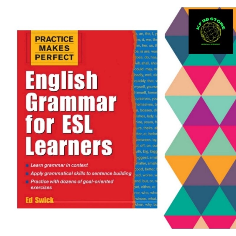 English Grammar For ESL Learners / e buku / ebook / ebuku
