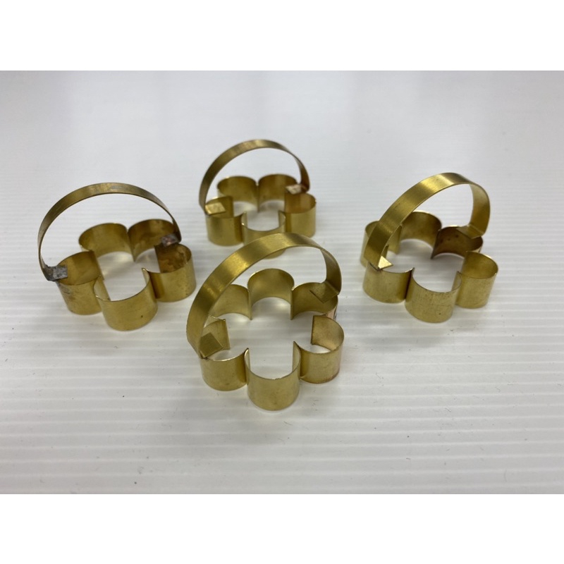 CP-144 Acuan Tembaga Biskut Jakarta / Tart Teratai Brass Cookie Cutter (Pecah 5 / 6)