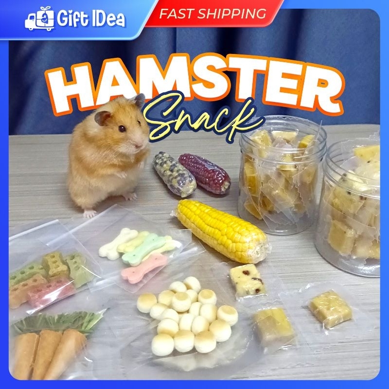 Hamster Rabbit Sugar Glider Cat Dog Small Pet Molar Snack Biscuit Repack 宠物零食分装