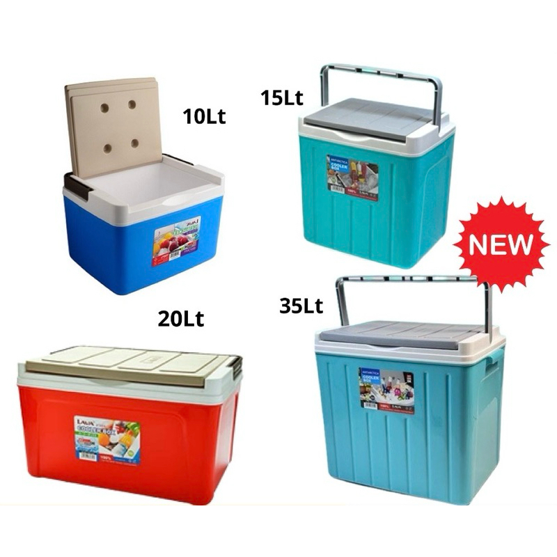 Lava Cooler Box 10L-50L / Ice Box Ice Bucket Cooler Box Picnic Box Fishing Box / Bekas Ais Tong Ais Peti Ais Baldi Ais