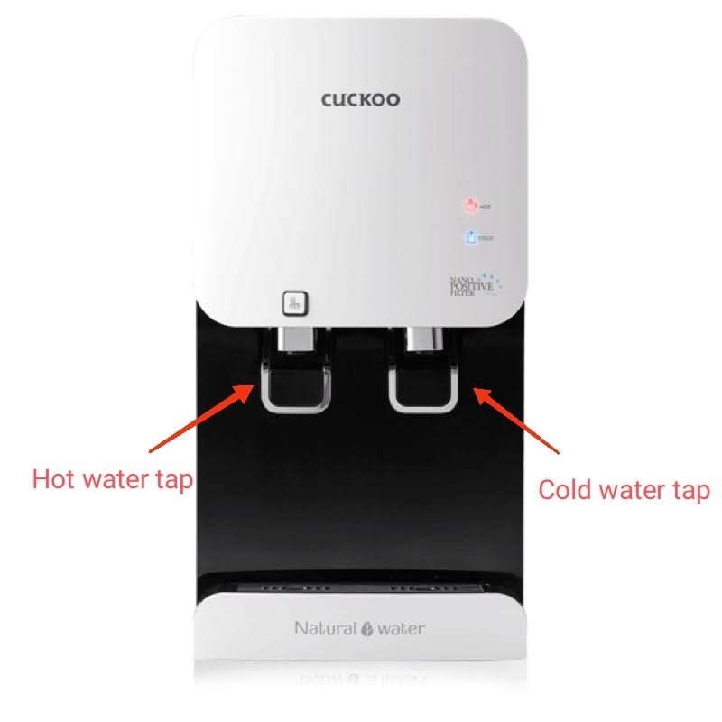 Cuckoo Fusion Top - HOT OR COLD  Water Tap (New)