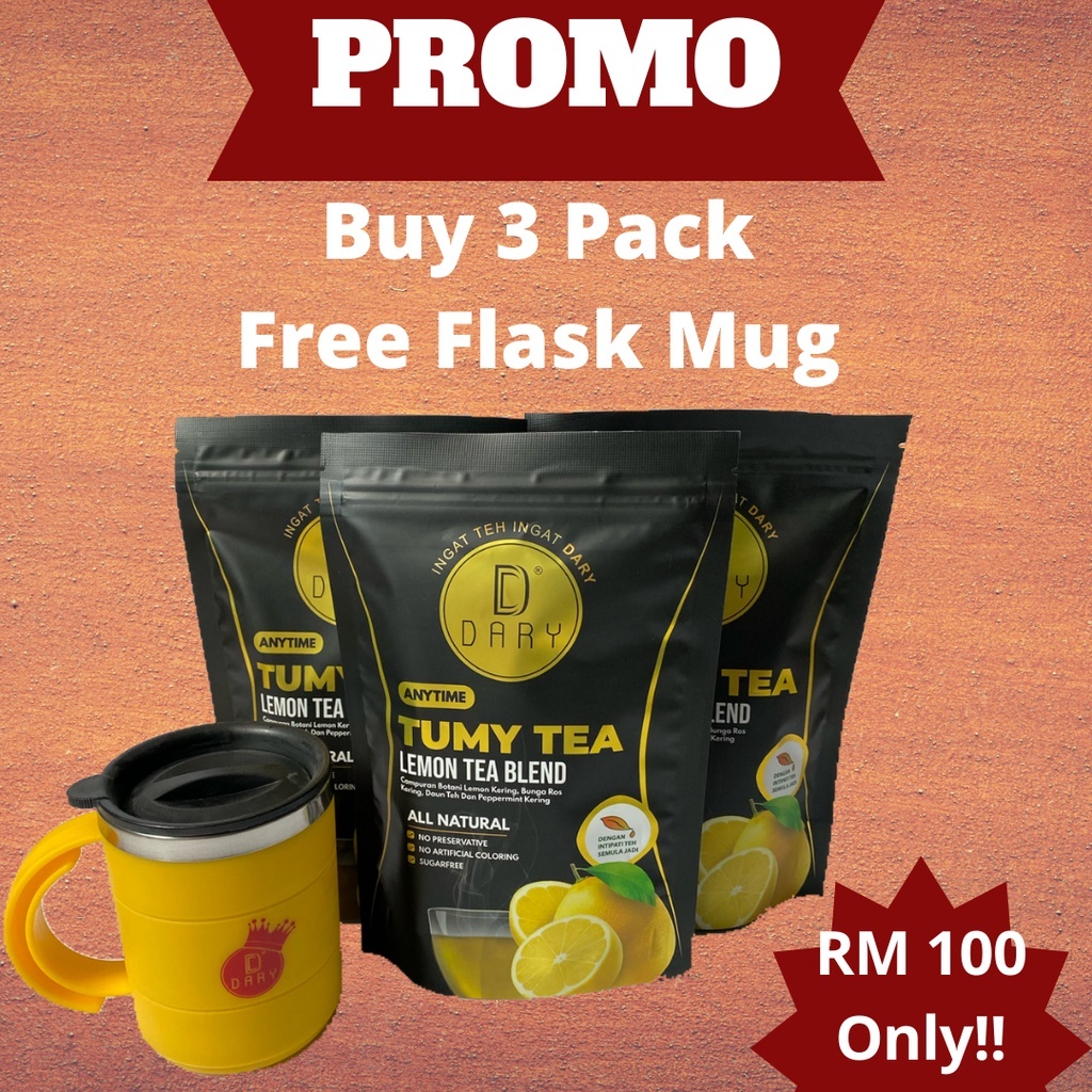 Lemon Dary Slimming Tea Special Set 3 Packs