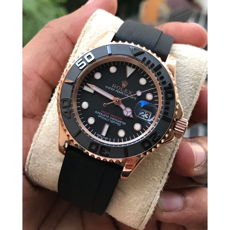 Rolex yacht master Stainless Steel Automatic watches for men's 40mm diameter night glow jam tangan lelaki 100% original