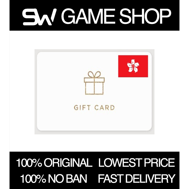 [HK] Hong Kong iTunes Gift Card 50/100/150/200/500 HKD HK App iOS 香港礼品卡