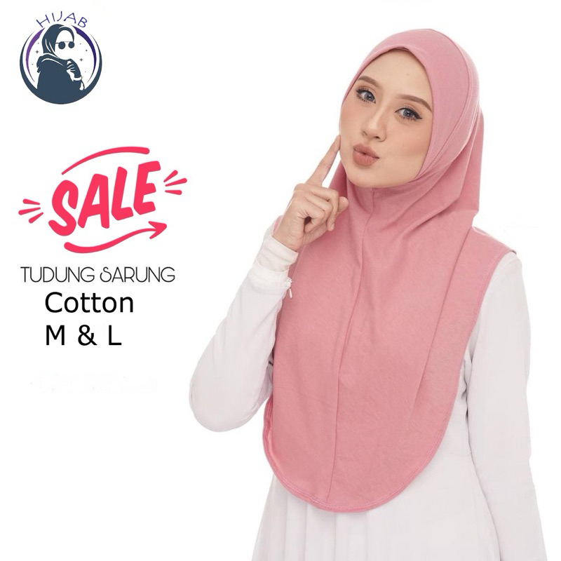 NEW TUDUNG SARUNG PLAIN PERMIUM COTTON B2