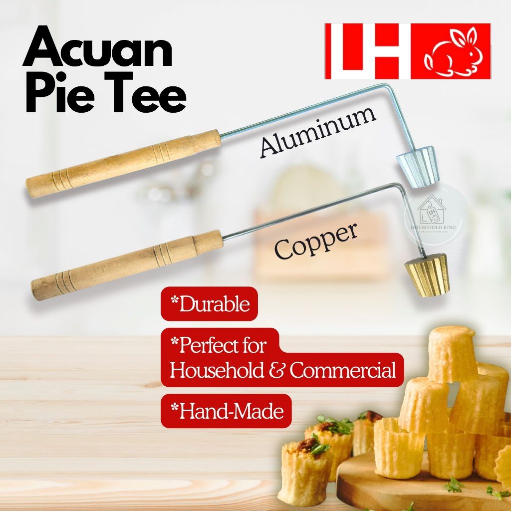 Acuan Pie Tee Serangkai / Acuan Paiti Pie Tee Mould/Traditional Kuih Pie Tee (Top Hat Mini Tart) Mould/ Singapore Pie