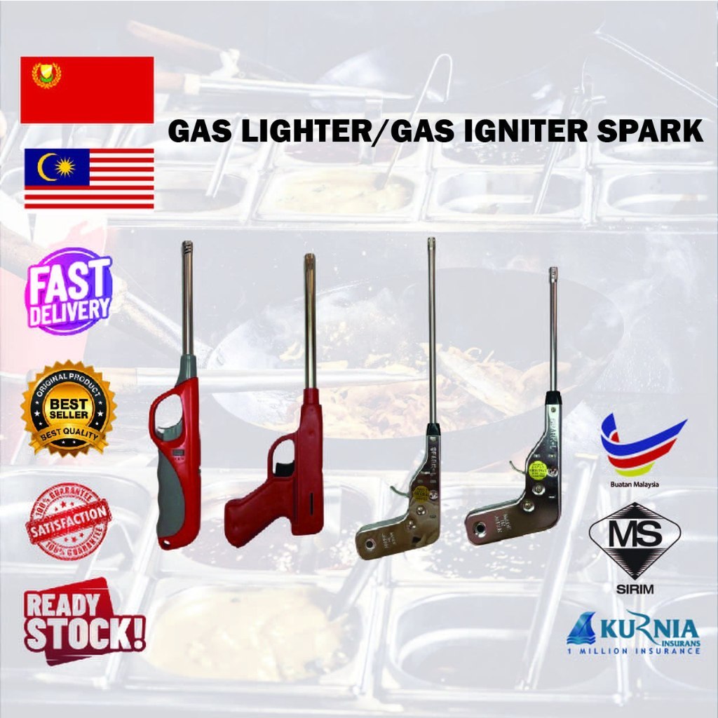 LIGHTER KITCHEN GAS LIGHTER/LONG GAS LIGHTER VL ELECTRONIC GAS IGNITON TORCH GUN LIGHTER SPARK GAS BURNER