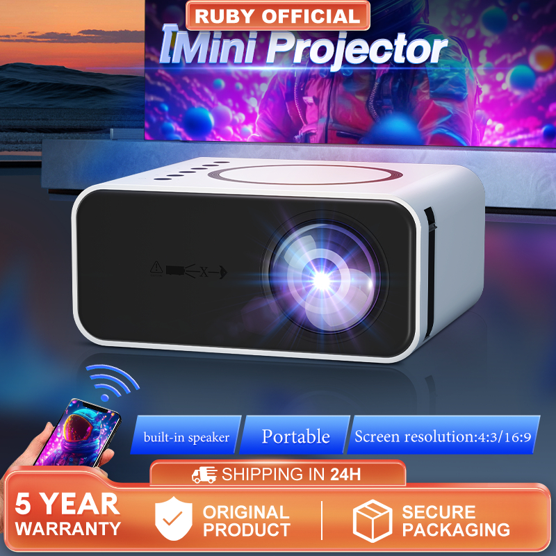 Projector Mini For Phone Portable Projektor Small Projector Home Theater Proyektor YT300 HDMI Laptop Lcd Projector