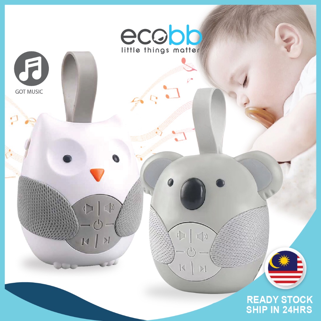 Baby Soothing Music Toy Portable Baby Sleep Aid Helper Soothers White Noise Machine Nature Baby Musical Toy Mainan Bayi