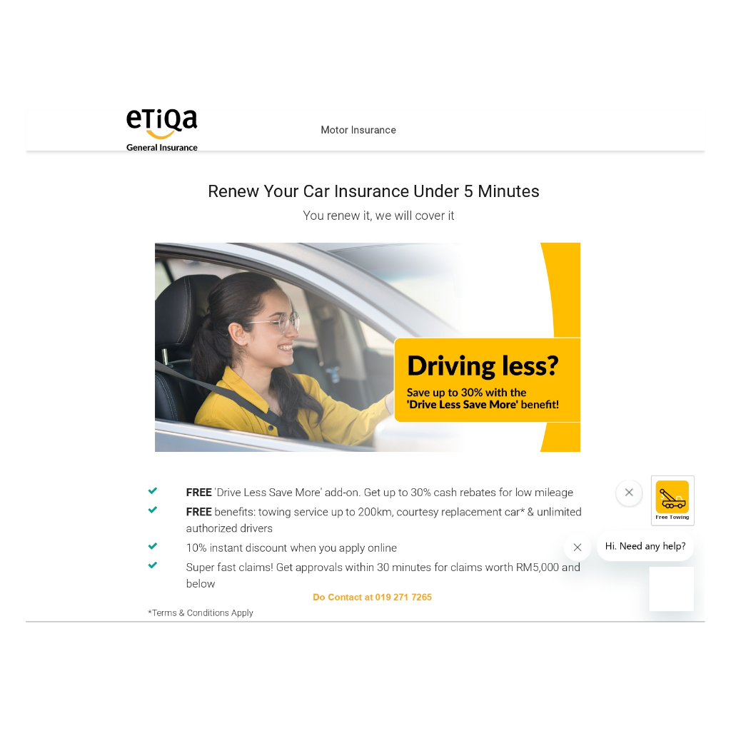 Car Insurance and Digital Roadtax Renewal
