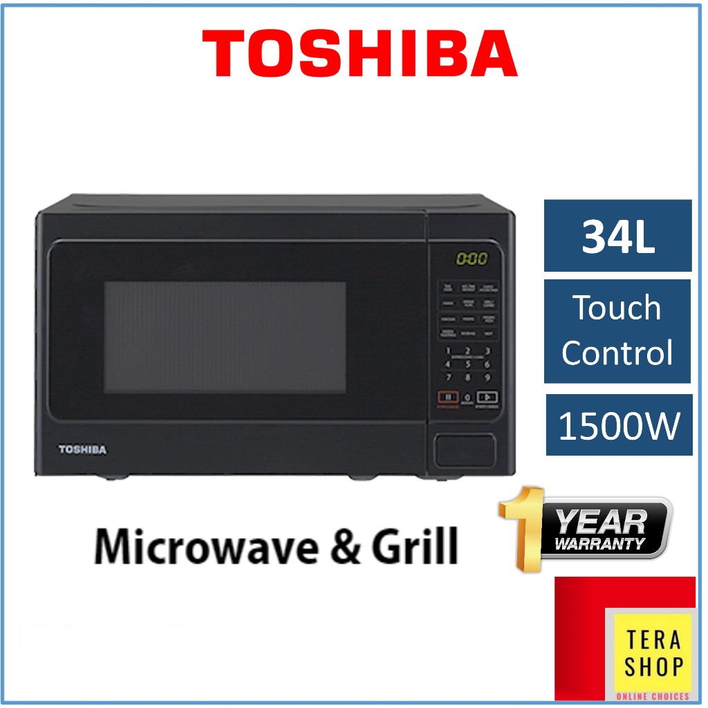 Toshiba SGS20(K)MY 20L / MG20P(BK) 20L / SGS34(K)MY 34L Microwave Oven with Grill