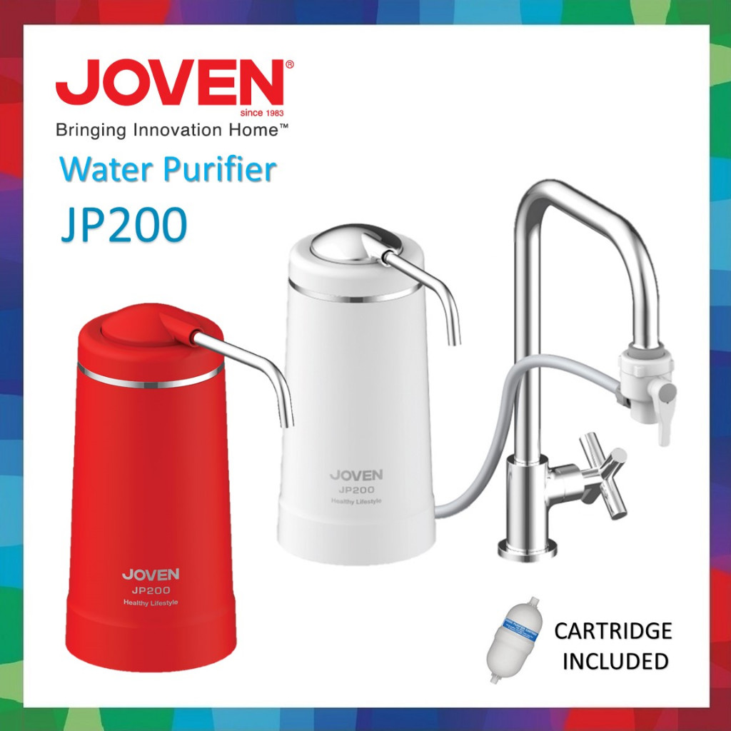 Joven JP200 Water Filter RED or WHITE / Water Purifier / Penapis Air Minum