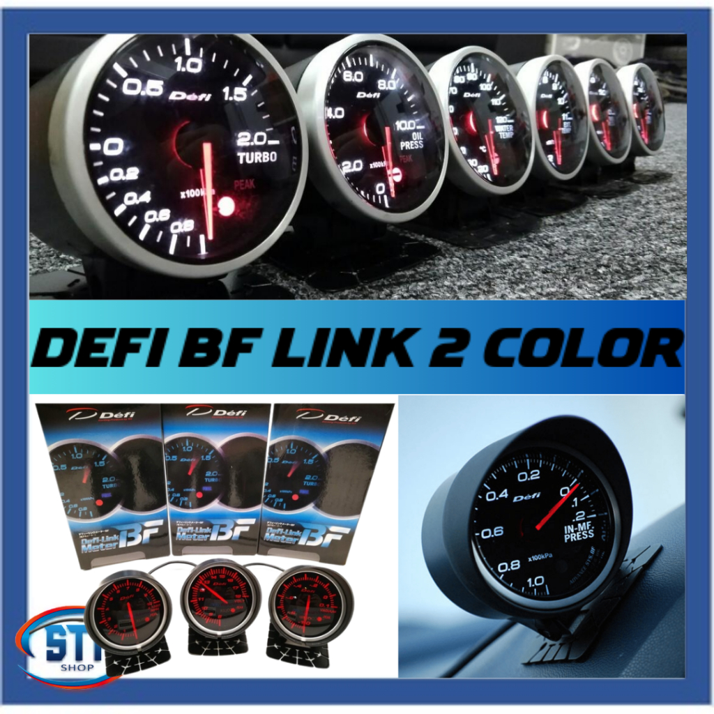 Defi Meter 2.5 Inch Defi BF Oil Temp,Boost,Volts,Vaccum,Tachometer,Water Temp