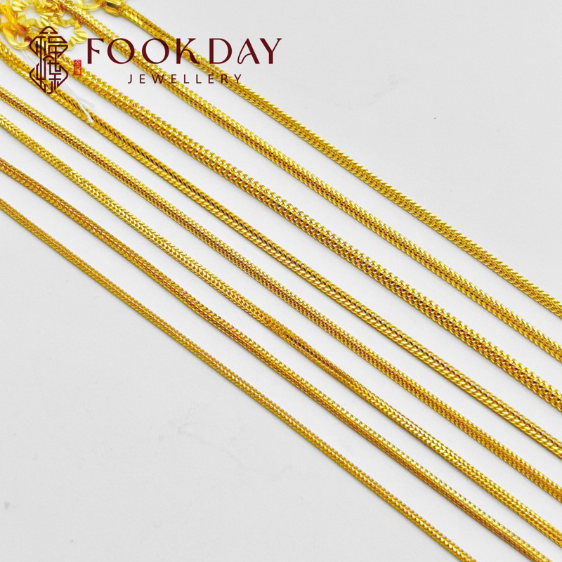 FOOKDAY 916 (22K) 黄金916 Pandora 龙身手链 Gold 916 Pandora Bracelet EMAS 916 Gelang tangan Pandora Dragon Design Bracelet