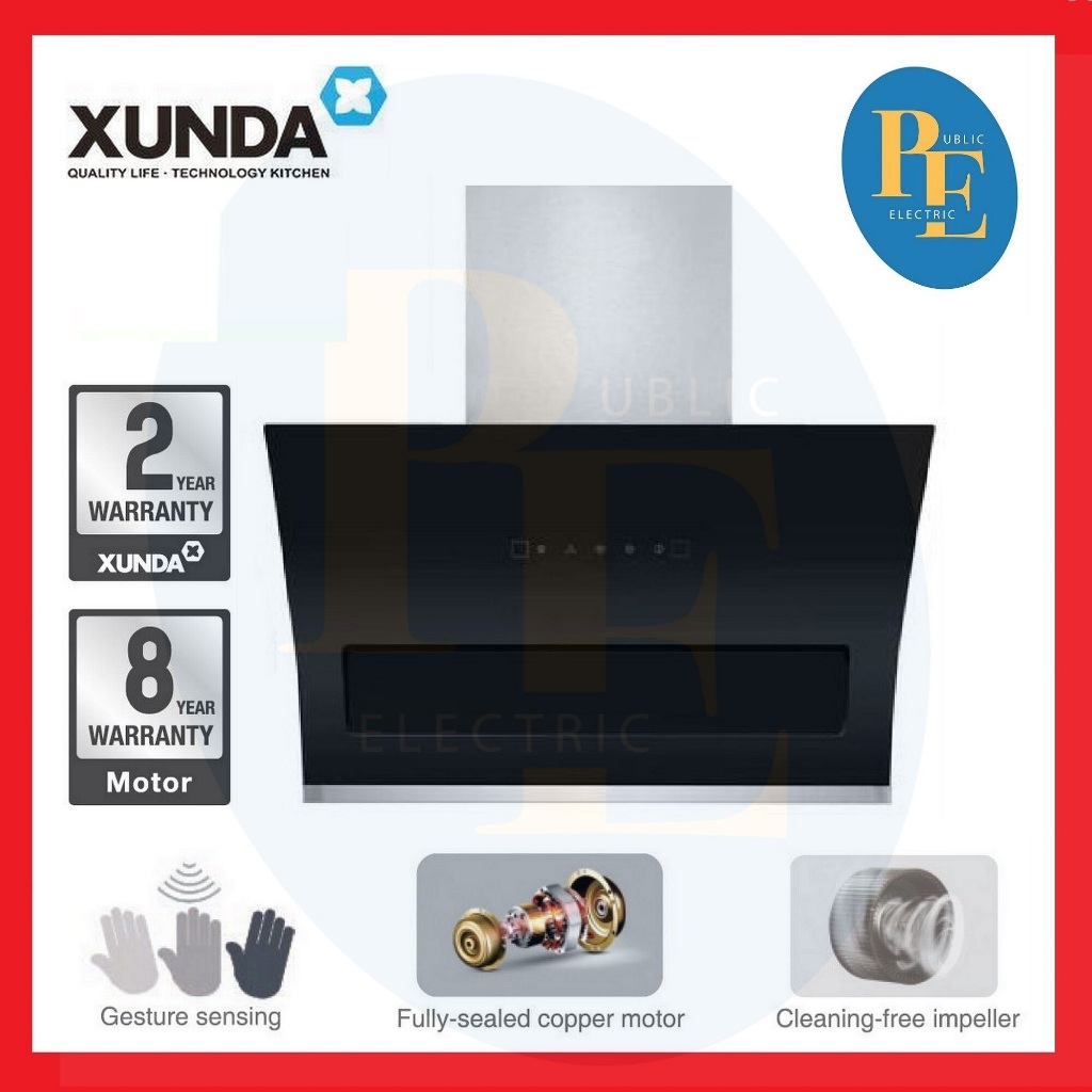 Xunda 1800m³ Sensor Touch Range Hood Cooker Hood - CXW-238-SC2002