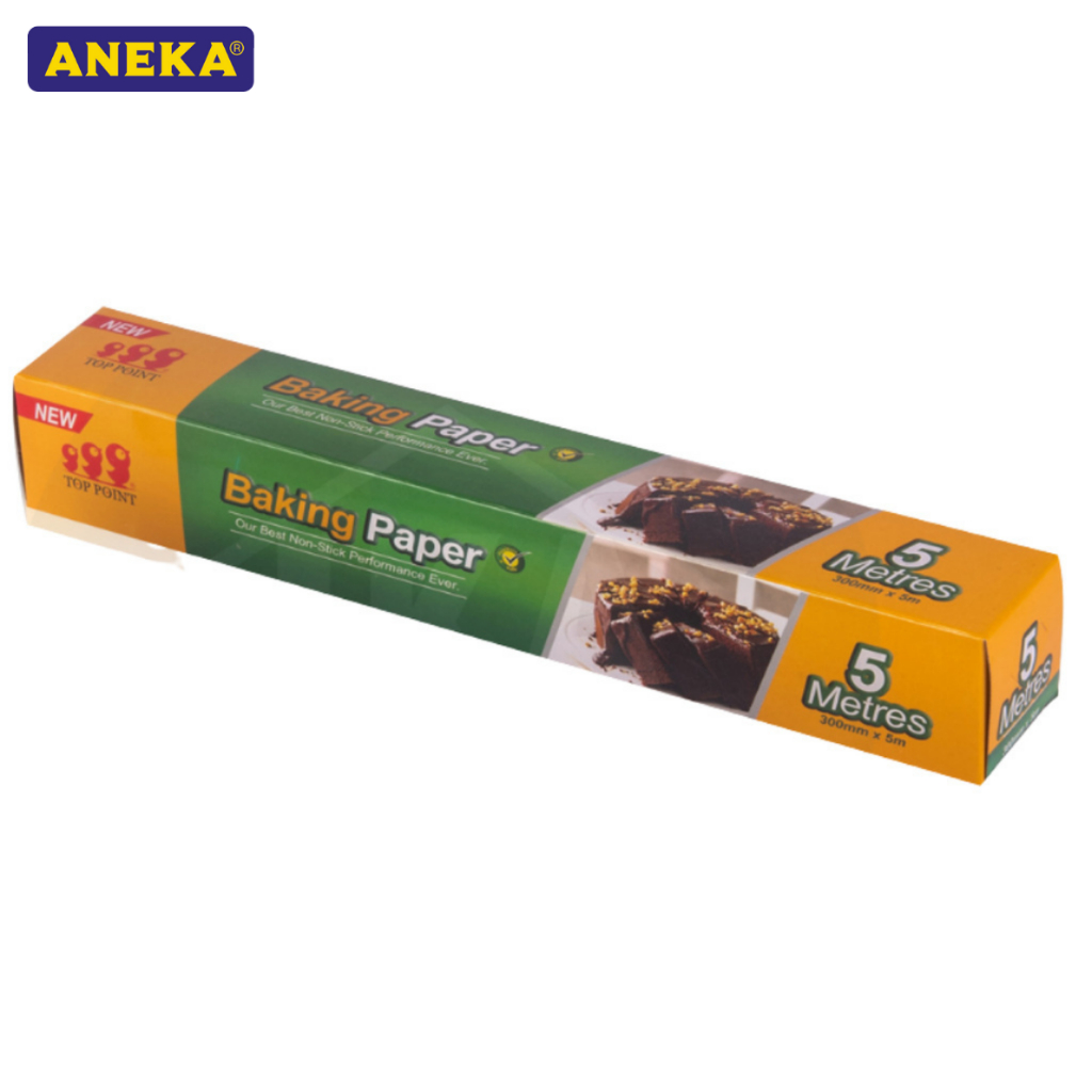 30cm x 5m Baking Paper With cutter Barbecue Double-sided Silicone Oil Paper Parchment Rectangle Oven Baking