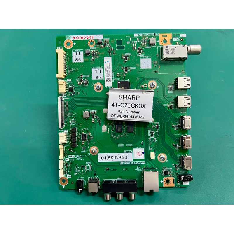 (Ready Stock) Original Sharp TV 4T-C70CK3X / 4TC70CK3X Mainboard