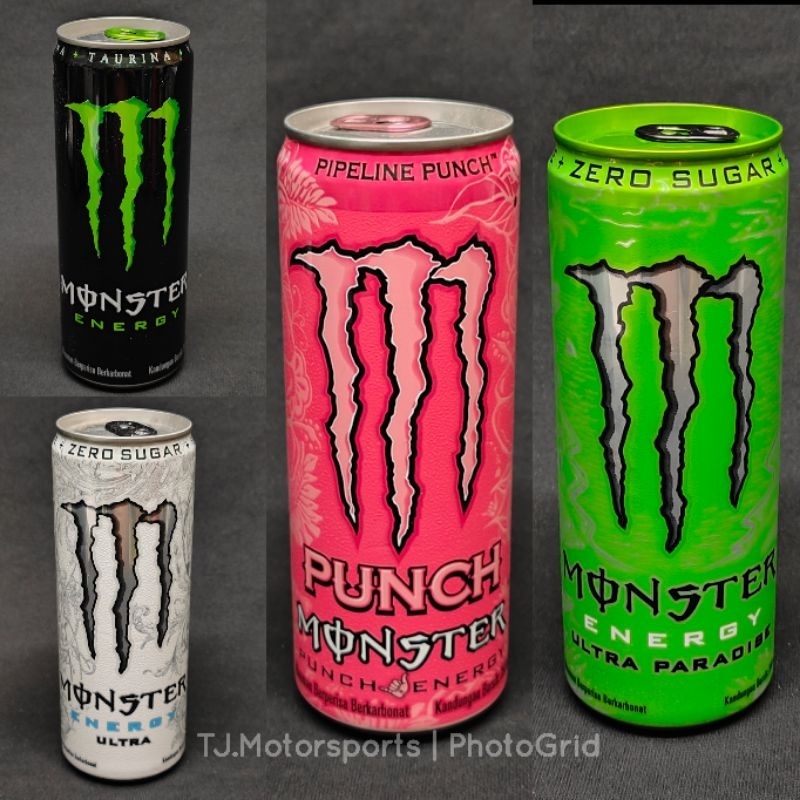 Monster Energy Drink Malaysia Version Halal 355ml Ultra Paradise Pipeline Punch