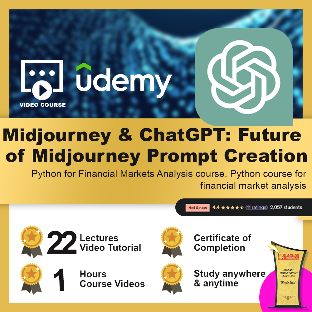 [Video Course] Midjourney & ChatGPT: Future of Midjourney Prompt Creation