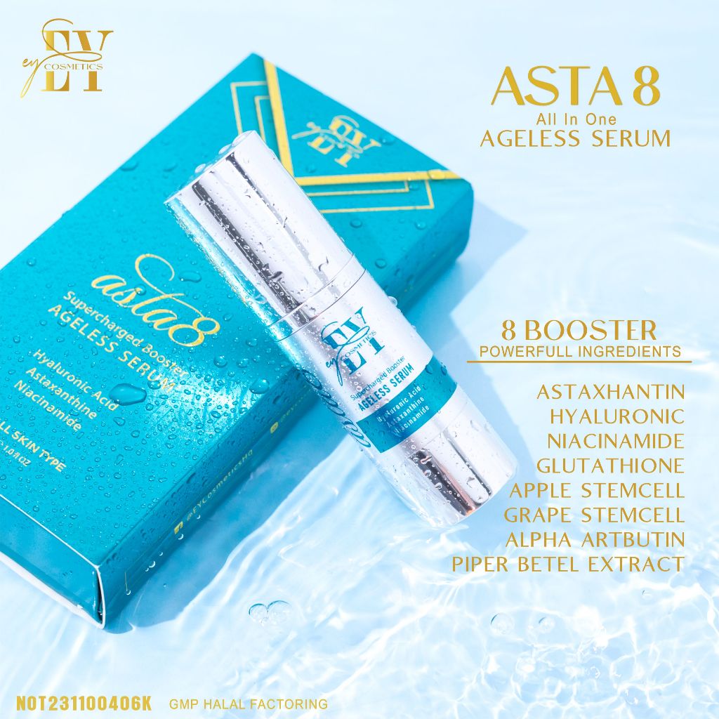 NEW - ASTA 8 AGELESS SERUM by EY COSMETICS