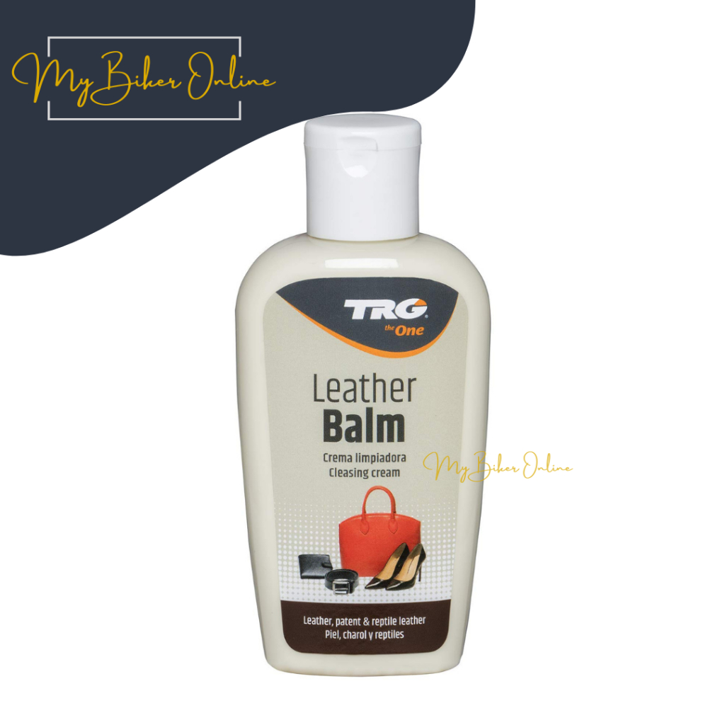 TRG The One Leather Balm (Cleansing Cream), 125ml Bottle (Leather Care) Cleaning Waxing Nourishing Shining Made in Spain